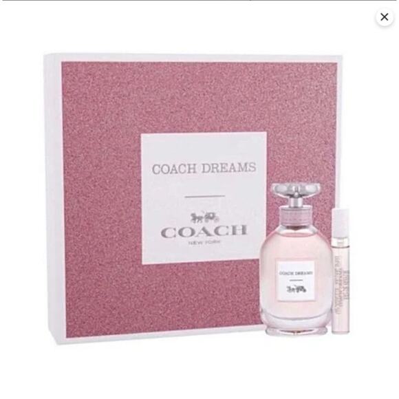 COACH Dreams by Coach Women Perfume Gift Set EDP Spray 2oz + 0.25oz mini - Picture 1 of 10